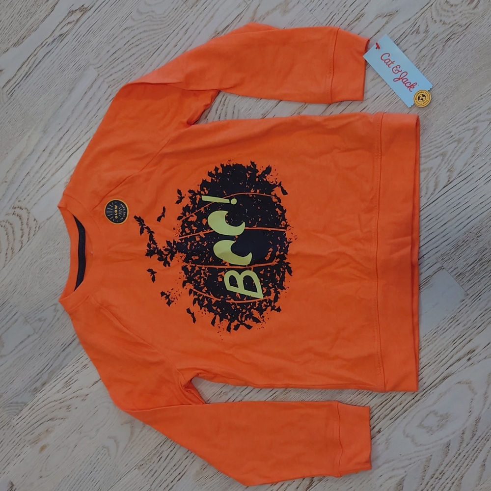 KIDS Halloween Long Sleeve Graphic Tee Size L (12-14)